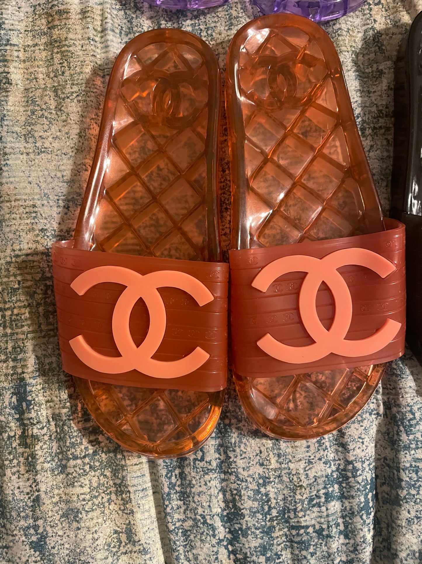 Double CC Jelly’s Trendy Designer Summer Sandals