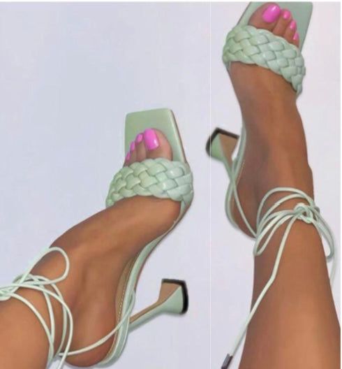 Trendy Spring Stylish Classy Tie-up Sandals
